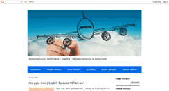 Desktop Screenshot of kontrola-ruchu-lotniczego.com
